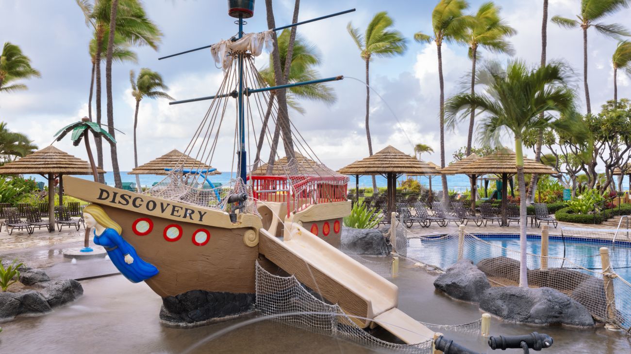 Children's Pool & Pirate Ship